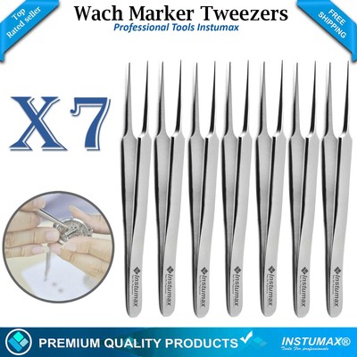 Professional Watchmakers Tweezers Jewellery & Watches Repair Maker Tweezers X7