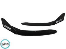 Devsport Front Bumper Winglets 2002-2005 Honda Civic Si Ep3 Devsport Front Bumper Winglets 2002-2005 Honda Civic Si Ep3
