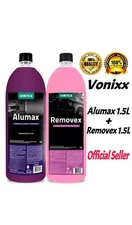 Vonixx Alumax Aluminum Cleaner + Removex Chassi Degreaser 2x1.5L/2x53 Oz
