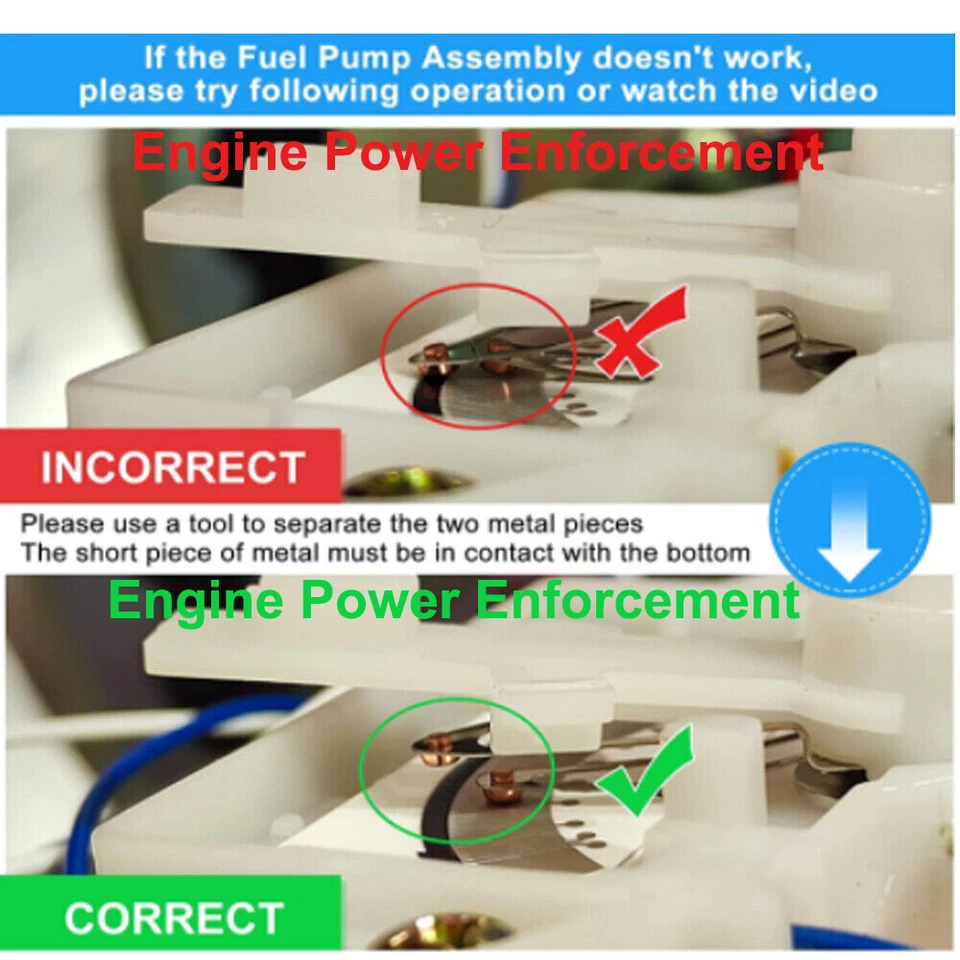 Conjunto de bomba de combustível para Ford F-150 XL Lariat Crew Cab 1999-2003 4.2L 4.6L 5.4L - Imagem 2 de 4