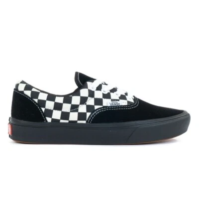 Chaussures Skateboard femmes Vans Comfycush Era VN0A3WM917Q1 Blanc-Noir - Photo 1/4