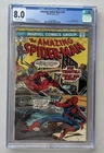 Amazing Spider-Man #147 1975 Tarantula CGC 8.0 + 365 255 256 All Detergent Promo