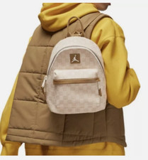 Jordan Nike Monogram Logo Jacquard Mini Backpack 8L Luxury Travel Bag