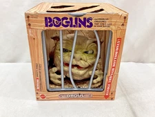 1987 Vintage Mattel Boglins Drool Boxed Complete Cage Puppet FREESHIP