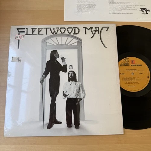 Fleetwood Mac Self Titled LP 1975 Original 1st US Press + Lyric Insert EX/EX