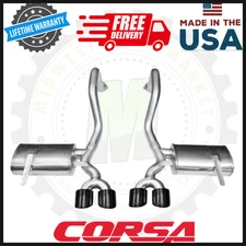 CORSA Xtreme 2.5" Axle-Back Exhaust | Fits 97–04 Chevrolet Corvette C5 5.7L