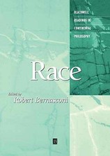 Race (Blackwell Readings in - Paperback, by Bernasconi Robert - Very Good