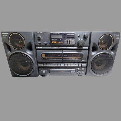 VTG Panasonic RX-DT675 Boombox Radio CD Cassette Stereo System S
