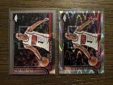 2025-26 Topps Chrome - Amen Thompson #17 RayWave Refractor + Base
