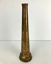 Brass Fire Hose Nozzle 10" Vintage