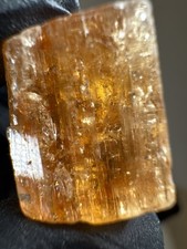 Massiv 64,05 Karat Imperial Topas Orange-Gold Natur Spitze Edelstein Wertvoll