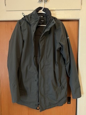 Oros Orion Men's Gray Solarcore Foam Rubber Insulation Parka Jacket Medium
