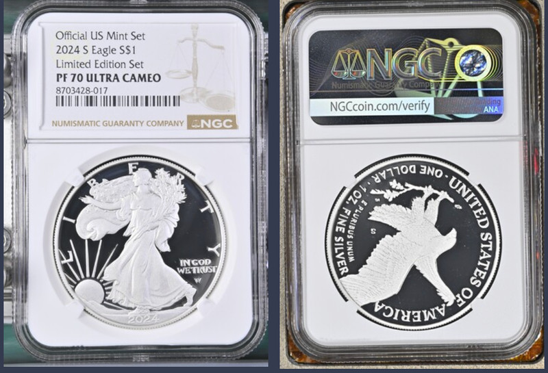 2024 United States Mint Limited Edition Silver Proof Set - NGC PF 70 Ultra Cam