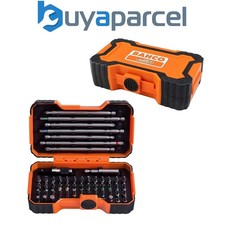 Image of Bahco 54 Piece Colour Coded Screwdriver Bit Set 125mm 25mm BAH59S54B 59/S54B