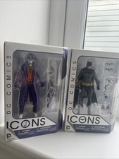DC Collectibles ICONS BATMAN and THE JOKER figures Brand New Dc Comics