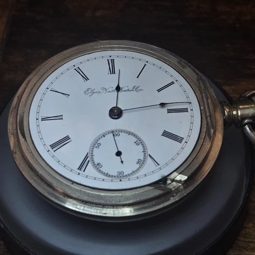 Vintage 1891 Elgin 18s/15j Model 3 Grade 103 Pocket Watch Winds and Ticks