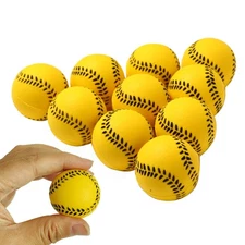 Urspasol 20 Pack Mini Foam Baseballs 1.6-Inch Pitching Machine Baseball - Per...