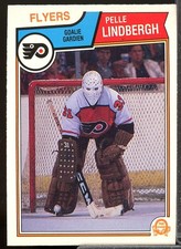 Pelle Lindbergh Rookie Card 1983-84 O-Pee-Chee #268. rookie card picture