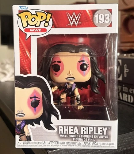 Funko POP! WWE: RHEA RIPLEY (Wrestlemania 41) #193 w/Protector