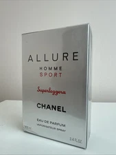 CHANEL Allure Homme Sport SUPERLEGGERA EDP Limited 3.4oz/100ml SEALED Box Defect