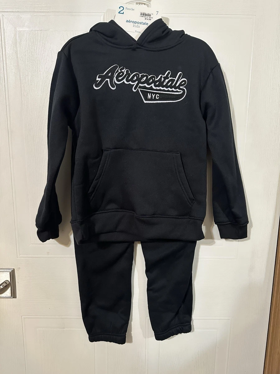 Set Da 3 Pezzi P.S. Da Aeropostale Per Ragazzi - Verde Con Palme - Maglia E Pantaloncini - Foto 6