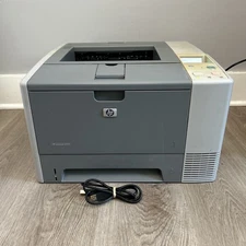 HP LaserJet 2420dn Workgroup Laser Printer 1K Pg Ct Monochrome Bad Toner READ