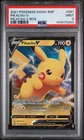 2021 POKEMON SWSH BLACK STAR PROMO PIKACHU V BOX #061 PIKACHU V PSA 9