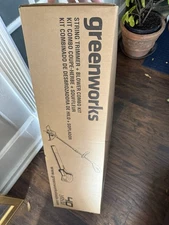 Greenworks 40V Cordless String Trimmer + Leaf Blower Combo Kit, 2.0Ah 