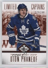 2012-13 Panini Limited Limited Captains 179/199 Dion Phaneuf #177 0a7