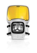 MASCHERINA PORTAFARO ACERBIS ELBA ENDURO EPOCA VINTAGE BIANCO FARO MOTO CROSS