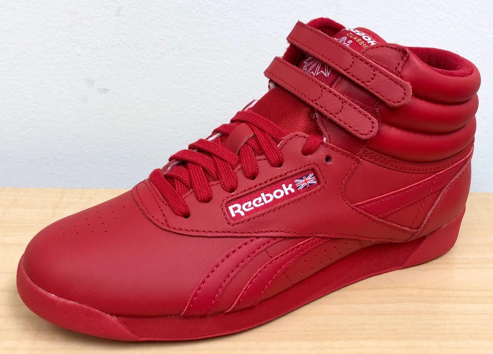 reebok freestyle hi spirit excellent red