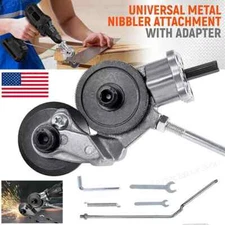 NEW Electric Drill Shears Plate Cutter Metal Sheet Cutter Attachment Nibbler Saw
