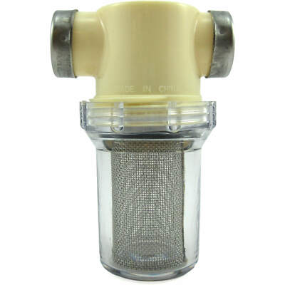 Sherwood 18001 Sea Water Strainer 3/4'' NPT Ports Stainless Steel Screen