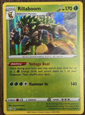 Pokemon - Rillaboom - 014/202  - SWORD & SHIELD BASE SET - Holo RARE - NM/M
