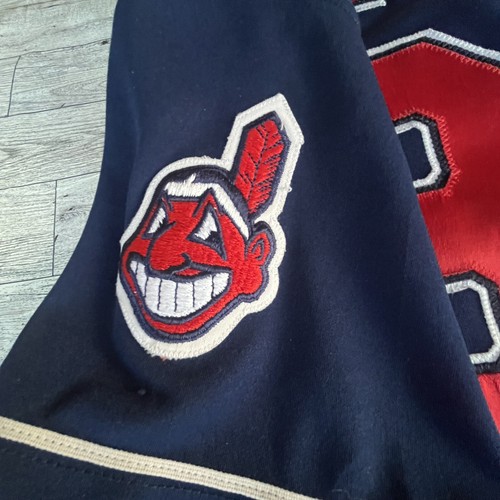 Cleveland Indians blau Russell Athletic Trikot speziell für JBedDISON2012 - Bild 4 von 15