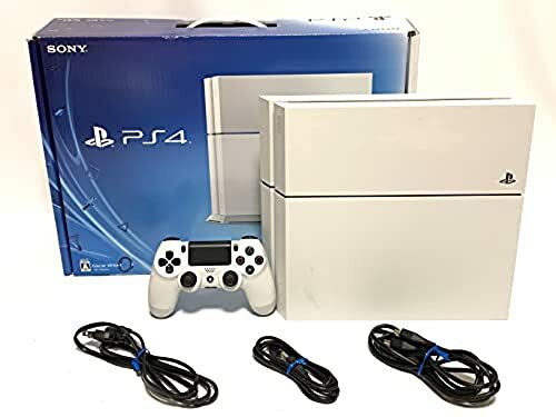 Sony PlayStation 4 PS4 CUH-1100AB02 500GB Glacier White SET Console w/o BOX