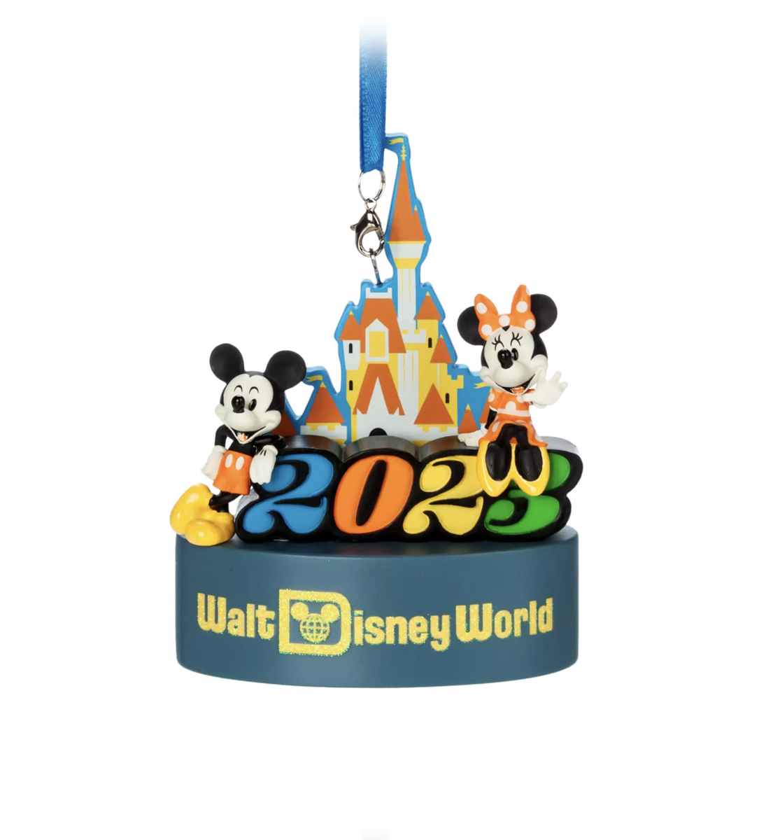 【Disney】US Disney Parks ミキミニ サイン入り オーナメント Disney Walt Disney World 2023 Mickey and Minnie Light-Up