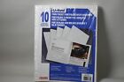 2 Packs Oxford Twin Pocket Portfolios Black #57774 Letter Size 20 Folders Total