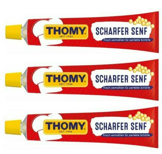 Thomy Hot Mustard - Scharfer Senf