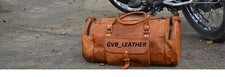 30" Handmade Leather Duffle Bag Men Travel Air Cabin Carryon Luggage Handluggage