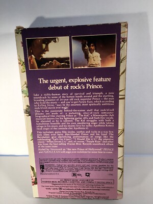 Purple Rain VHS Prince Apollonia Kotero Morris Day When Doves Cry