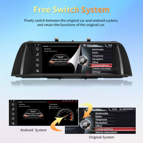 10.25” Car Multimedia Screen For BMW 5 Series F10 F11 2012-2016 NBT Carplay WIFI - Picture 14 of 20