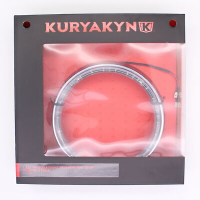 Kuryakyn Chrome 7'' Headlight Led Halo Trim Ring Bezel Part Number - 6917