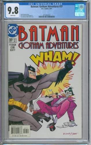 Batman Gotham Adventures 37 CGC Graded 9.8 NM/MT Joker DC Comics 2001