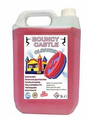 CHEMICAL SUPERSTORE Bouncy Castle and Inflatable Cleaner Degreaser deodoriser 5L Container