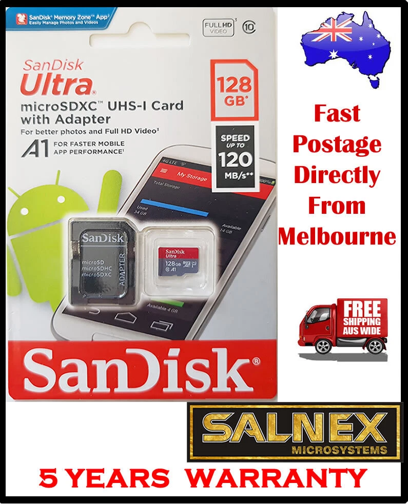 Micro sdxc shop card 128gb