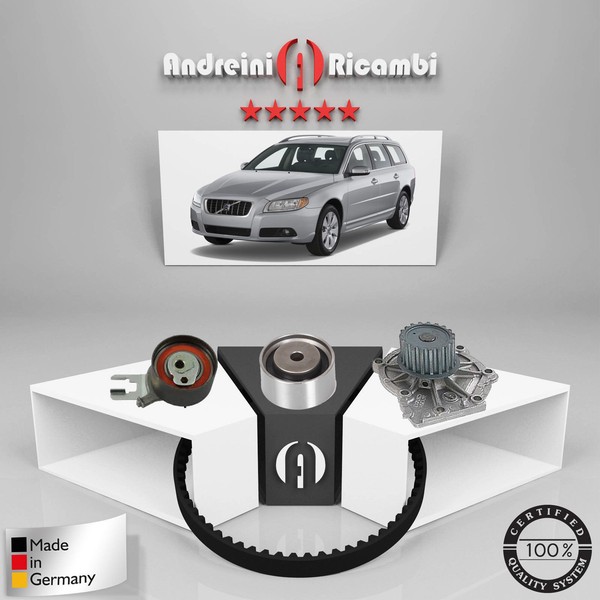 Set Vertrieb + Wasserpumpe Xvolvo V70 Iii 2.4 D5 151KW 205CV 2014->-image