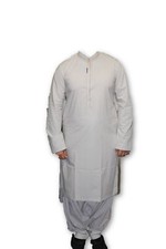 F19 Pakistani Indian Men Fine Design Kurta Shalwar