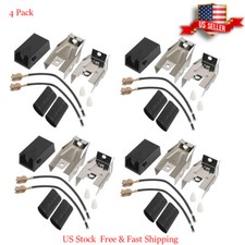 4 Pack 330031 Range Burner Receptacle Kit for Whirlpool Kenmore Range Stove