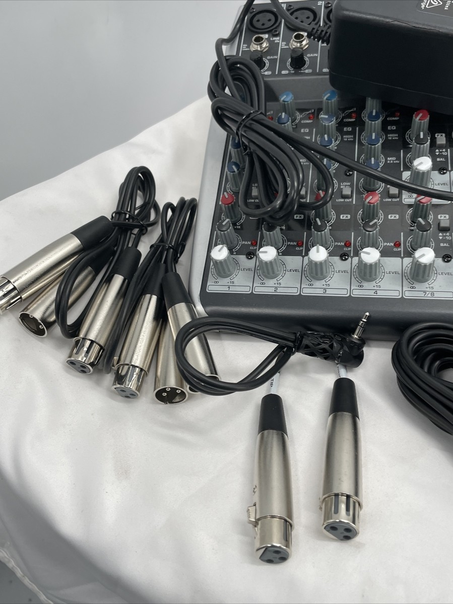 BEHRINGER XENYX Q1202 USB MIXER with POWER SUPPLY AUDIO